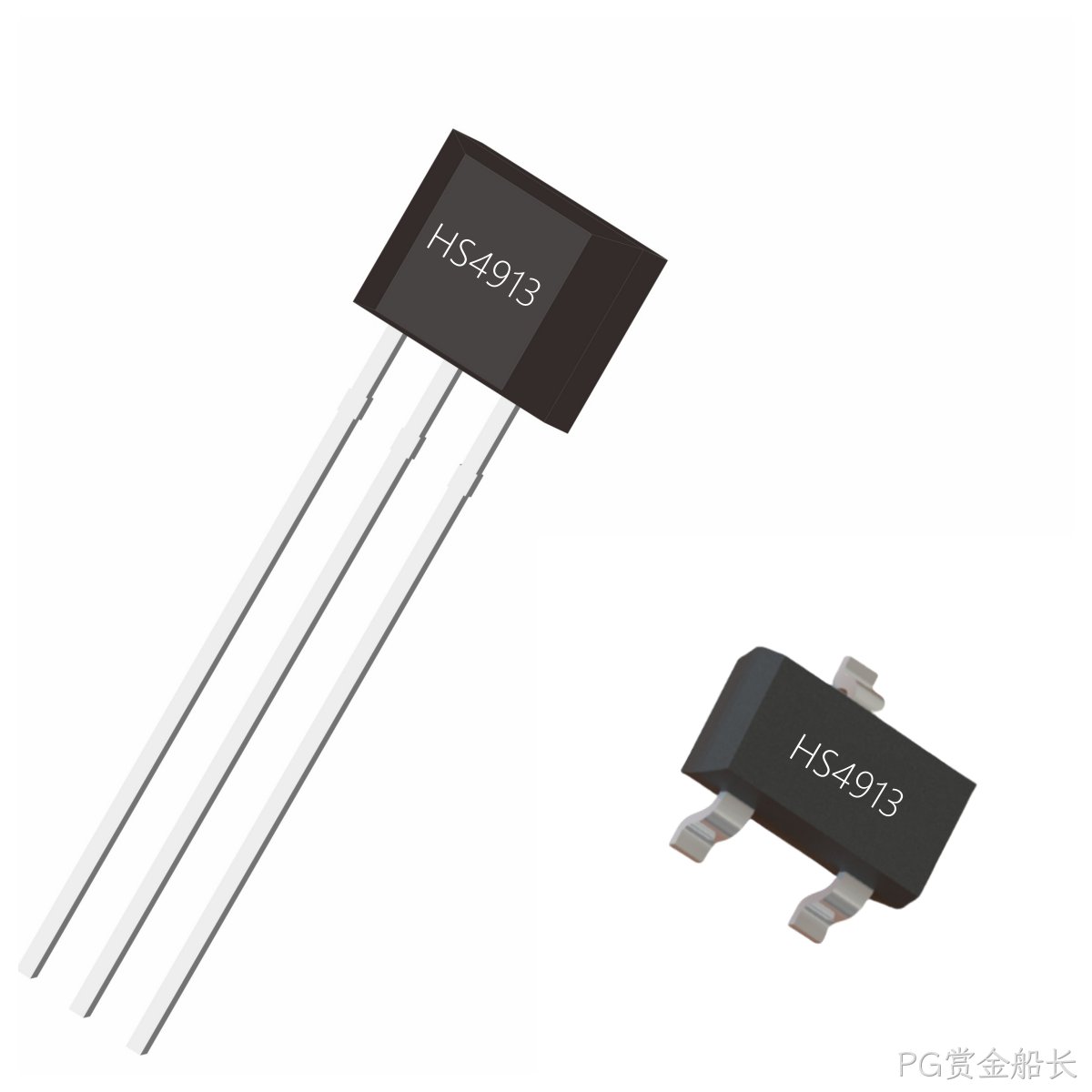HS4913无极性低功耗霍尔芯片